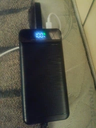 Универсальная мобильная батарея УМБ XO PR160 80000 mAh 20W Black (086s) фото от покупателей 11