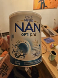 Детская смесь начальная молочная сухая NAN 1 OPTIPRO с 5 олигосахаридами и L. Reuteri для детей с рождения, 800 г (8445291394728) фото от покупателей 1