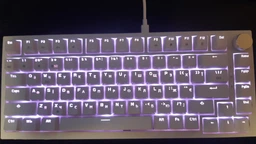 Клавиатура механическая проводная GamePro MK160B Hot-Swap Red Swich 75% RGB Black фото от покупателей 19