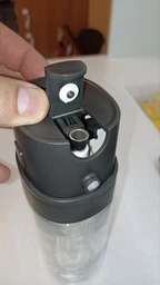 Дозатор распылитель для масла уксуса соуса стеклянная прозрачная бутылка 550 мл диспенсер спрей с дозатором и распылителем жидкостей оливкового растительного масло брызгалка пульвелизатор для кухни заправок салата соусом та уксусом белый