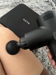 Массажер перкуссионный RZTK Body Gun + 6 насадок фото от покупателей 2