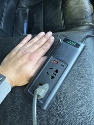 Автомобільний інвертор Baseus In-car Inverter 150W (220V CN/EU) Black фото від покупців 2