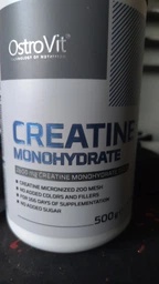 Креатин OstroVit Creatine Monohydrate, 500 грамм - Зеленое яблоко фото от покупателей 1