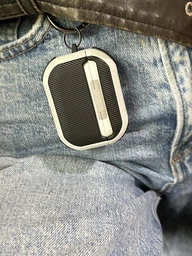 Защитный ударопрочный чехол Air Case для беспроводных наушников AirPods Pro / AirPods Pro 2 Black - White (с карабином) фото от покупателей 1