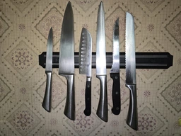 Магніт, тримач для ножів, ложок та половників на вертикальній поверхні Sun 33 фото від покупців 7