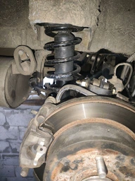 Пружина задняя усиленная Mitsubishi LANCER IX 2000-2009 +15мм RPS (RPS-7040002-ML-09)