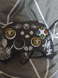 Якісний захисний силіконовий чохол Black Myth: Wukong (Red) для геймпаду Xbox Series X|S + накладки на стіки