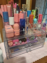 Органайзер для косметики Настільний акриловий Cosmetic Storage Box Бокс фото від покупців 3