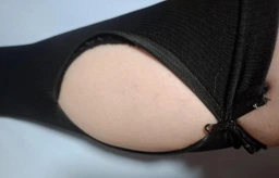 Гольфы для профилактики варикоза компрессионные эластичные Zip Sox, утягивающие гольфы для снятия усталости и отеков ног, с молнией, размер L/XL, 2 шт в комплекте Черные, ZSG-150-L/XL-Black фото от покупателей 1