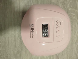 Профессиональная лампа для маникюра Nail Lamp SUN X 15 MAX 280W UV/LED для покрытия ногтей гель лаком, гелем розовая фото от покупателей 2