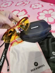 Окуляри спортивні RockBros Polarized UV400 5 лінз велосипедні Чорний (WE050411) фото від покупців 1