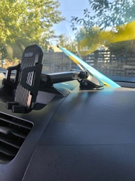 Держатель для телефона в машину авто подставка под телефон на присоске крепление автомобильный автодержатель крепеж холдер раздвижной WALKER CX-011 черный крепления автодержатели подставки держатели для телефонов в машине на торпеду фото от покупателей 14