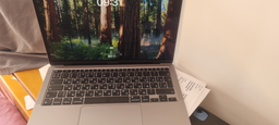 Laptop Apple MacBook Air 13" M1 256GB 2020 (MGN63) (Qwerty+Cyrylic) Space Gray Zdjęcie od kupującego 1