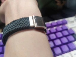 Ремешок для Xiaomi Smart Band 10/9/8, Braided Solo Loop, красный, нейлоновый плетеный браслет, эластичный сменный ремешок для фитнес-трекера с надежным креплением, ArmorStandart (ARM86884) фото от покупателей 2