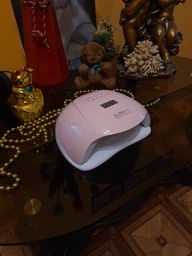 Лампа для маникюра Nail Lamp SUN X Plus 120W для покрытия ногтей гель лаком, гелем UV/LED White фото от покупателей 4