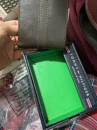 Портмоне мужское кожаное для карточек Tommy Hilfiger 296197114 Коричневое (1161520561) фото от покупателей 1
