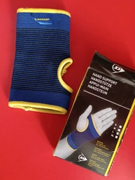 Еластичний манжет на руку Dunlop 1шт синьо-жовтий (273821) L