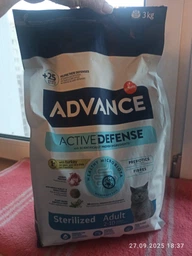 Сухой корм для стерилизованных котов Advance Sterilized Turkey с индейкой 1.5 кг 577219 фото от покупателей 1