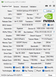 Відеокарта Gigabyte GeForce RTX 5070 Ti EAGLE OC ICE SFF 16G (GV-N507TEAGLEOC ICE-16GD) фото від покупців 2