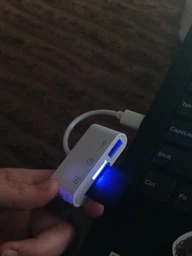 Кардридер / Переходник для Type-C на USB и SD/TF Card Reader адаптер для USB-C на флешку и SD TF фото от покупателей 13