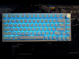 Клавиатура беспроводная GamePro Asgard Valhalla MK160B Pro 75% RGB Wireless/Bluetooth/USB Black фото от покупателей 11