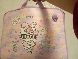 Папка-портфель Kite Hello Kitty на блискавці A3+ 37х50 см (HK24-411)