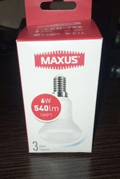 Світлодіодна лампа MAXUS R50 6W 4100K 220V E14 (1-LED-756)