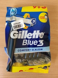 Одноразовые станки для бритья (Бритвы) мужские Gillette Blue 3 Comfort Slalom 12 шт (8006540808771)