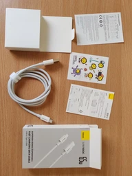 Кабель Baseus Superior Series (SUPERVOOC) Fast Charging Data Cable USB to Type-C 65W 2m (CAYS001001) Black фото від покупців 2