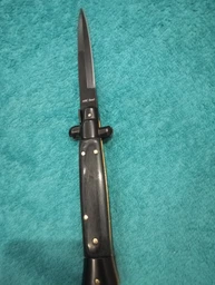 Нож выкидной (на кнопке) стилет (итальянский дизайн) Black Stiletto фото от покупателей 2