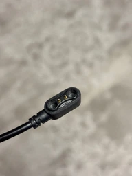 Кабель USB для смарт годинника магнітний 2 pin 5V (-Negative North Outside) 2.5 x 8 mm black фото від покупців 6
