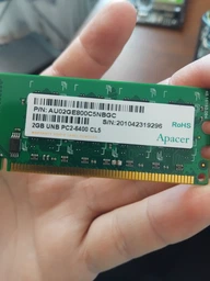 Оперативная память Apacer DDR2 2Gb 800MHz PC2 6400U CL6 (76.A153G.B770C) Б/У