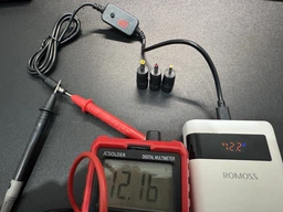 Кабель-адаптер Type-C PD на DC (5.5×2.1) триггер с регулировкой напряжения 5V 9V 12V 15V 20V для роутера и другой техники фото от покупателей 1