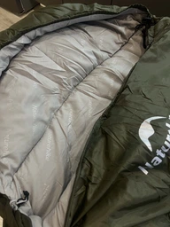 Спальник з капюшоном з правою блискавкою Naturehike U350 NH20MSD07 1 °C 220x75 см Green (6927595767238-R) фото від покупців 3