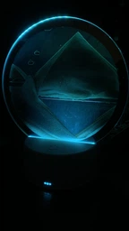 Настольная лампа ночник TOPA Песочные часы 3D картина Подвижный песок RGB фото от покупателей 3