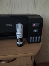 Контейнер с чернилом Epson 103 для EcoTank L3151/L3201/L1250/L3156/L3251/L3266/L3150/L3260 Black (C13T00S14A) фото от покупателей 2