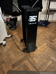 Масляный обогреватель SUNTECH TI-1100W 2500W | 11 секций, белый фото от покупателей 1
