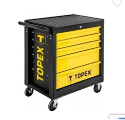 Шкаф инструментальный TOPEX, 2 выдвижных ящика, полка (79R500)