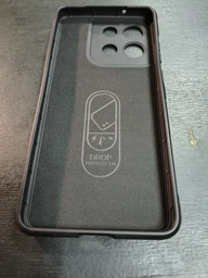 Силиконовый (TPU) чехол Deexe Terra Case для Motorola Moto G86 Power - Black фото от покупателей 1