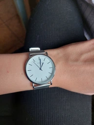 Жіночий годинник Geneva Steel Silver фото от покупателей 3