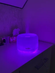 Увлажнитель воздуха Brillix AromaGlow 480X ультразвуковой ночник аромадиффузор для дома ароматический дифузор 480 мл с led подсветкой на 6 цветов и пультом аромадиффузоры увлажнители арома диффузоры фото от покупателей 10