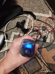 FM трансмиттер модулятор для авто MP3 MOD X8- 4522 bluetooth черный