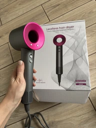 Фен Super Hair Dryer ceramic pop з іонізацією та турборежимом 5 насадок