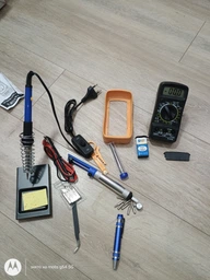 Паяльный набор в пенале 908h-20 паяльник 60W / 200-450 ℃ / тестер / жала 900M / инструменты фото от покупателей 2