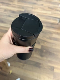 Термокружка для кофе чая термос Kayfovo с надписью Starbucks из нержавеющей стали термостакан туристическая чашка с крышкойBlack tm67s фото от покупателей 1