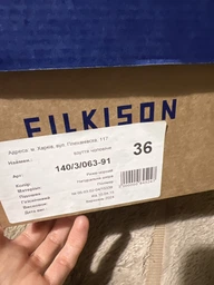 Підліткові зимові черевики для хлопчика Filkison 140/3/063-13 38 Чорний/Сірий (KN2000000644929) фото від покупців 3