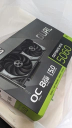 Відеокарта ASUS NVIDIA GeForce RTX 5060 DUAL OC 8GB 28000 MHz Black (DUAL-RTX5060-O8G)