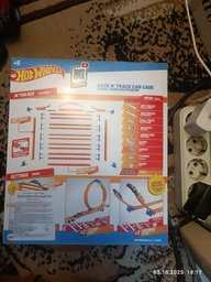 Игровой гараж Hot Wheels с дорожками для хранения машинок (HWCC9B) фото от покупателей 1