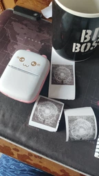 Минипринтер детский портативный термопринтер printer мини принтер блютуз для печати фотографий беспроводной