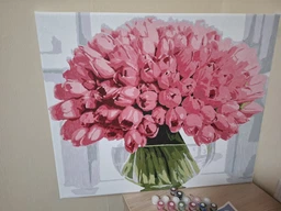 Картина за номерами "Букет тюльпанів" 50*60 см Artissimo PNX1964